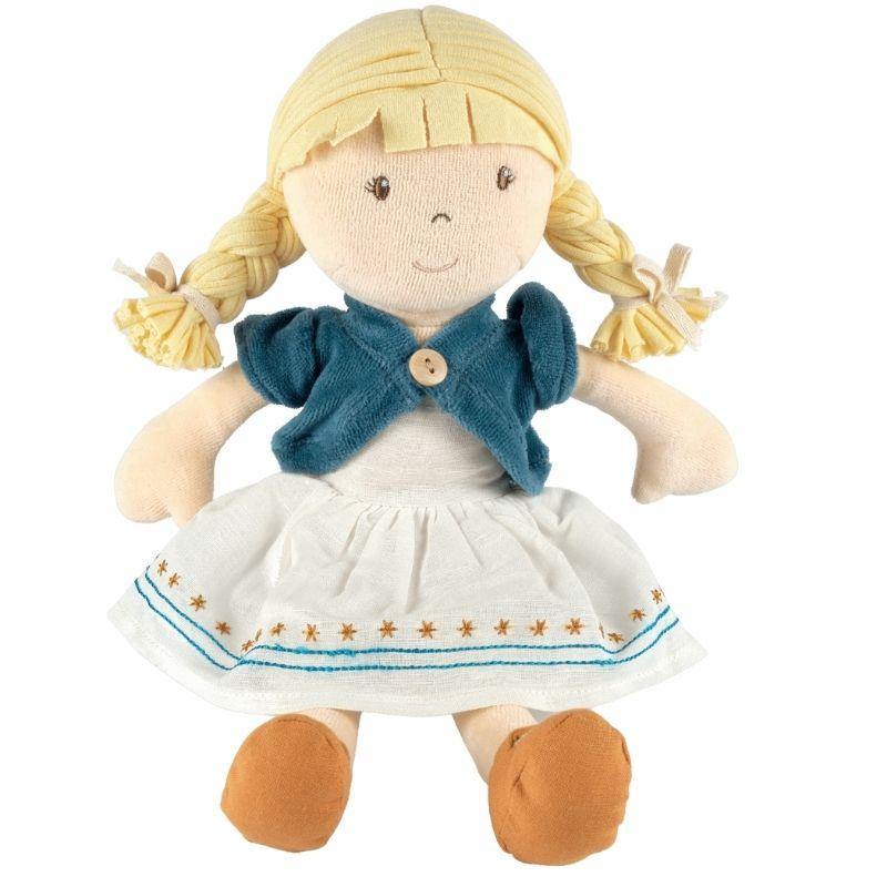 Bonikka Maria Soft Organic Cotton Rag Doll Toy : ScandiBugs