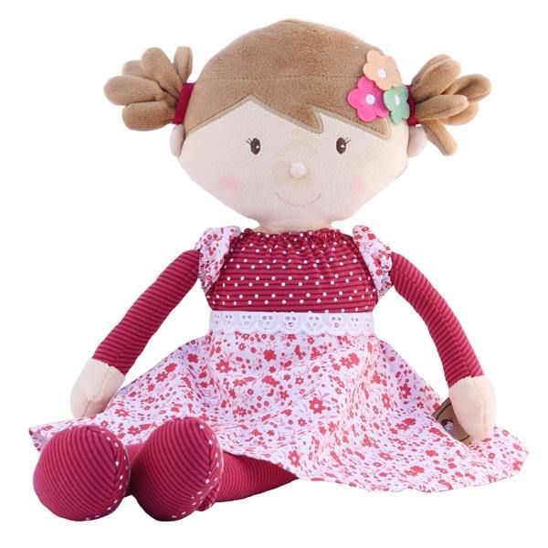 Bonikka Scarlett Soft Cotton Rag Doll Toy : ScandiBugs