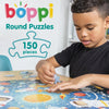 Boppi 150 Piece Round Jigsaw Puzzle - Animals Around the World - ScandiBugs