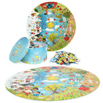 Boppi 150 Piece Round Jigsaw Puzzle - Seasons - ScandiBugs