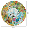 Boppi 150 Piece Round Jigsaw Puzzle - World Map - ScandiBugs