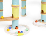 Boppi Wooden Bamboo Marble Run - Advanced Pack - ScandiBugs