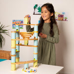 Boppi Wooden Bamboo Marble Run - Advanced Pack - ScandiBugs