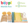 Boppi Wooden Bamboo Marble Run - Jumbo Pack - ScandiBugs