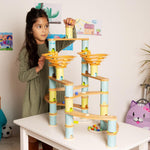 Boppi Wooden Bamboo Marble Run - Jumbo Pack - ScandiBugs