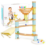 Boppi Wooden Bamboo Marble Run - Starter Pack - ScandiBugs