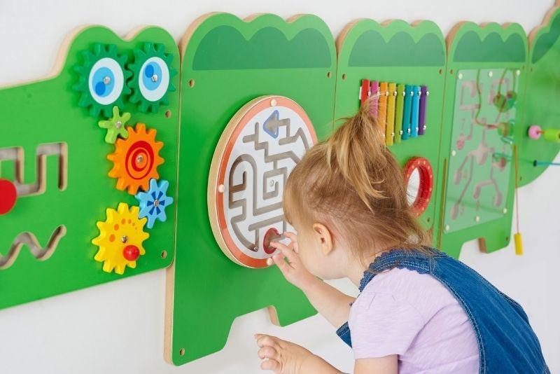 TickiT Crocodile Activity Wall Panels : ScandiBugs