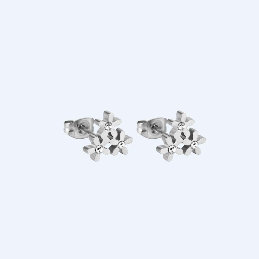 Daisy Cluster Sparkle Hypoallergenic Studs - ScandiBugs