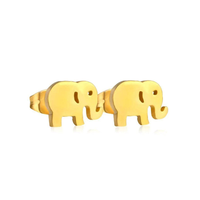 Elephant Hypoallergenic Stud Earrings - ScandiBugs