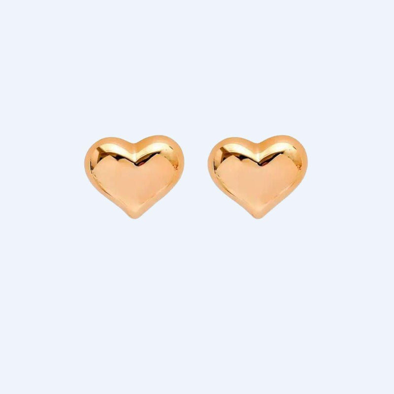 Heart Hypoallergenic Stud Earrings - ScandiBugs