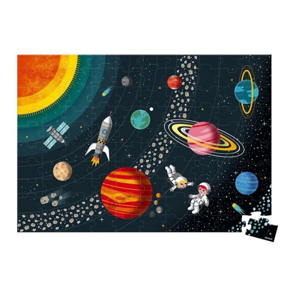 Janod 100-Piece Solar System Educational Puzzle - ScandiBugs