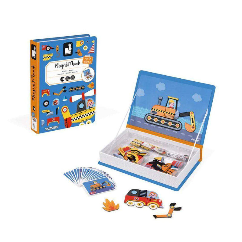 Janod Racers Magneti'Book - ScandiBugs
