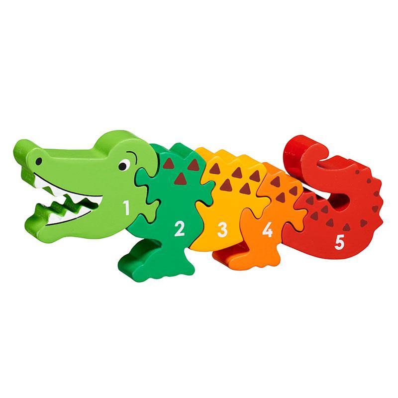 Lanka Kade Crocodile 1-5 Jigsaw : ScandiBugs