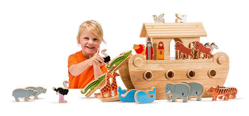 Lanka Kade Deluxe Noah's Ark with Colourful Characters : ScandiBugs