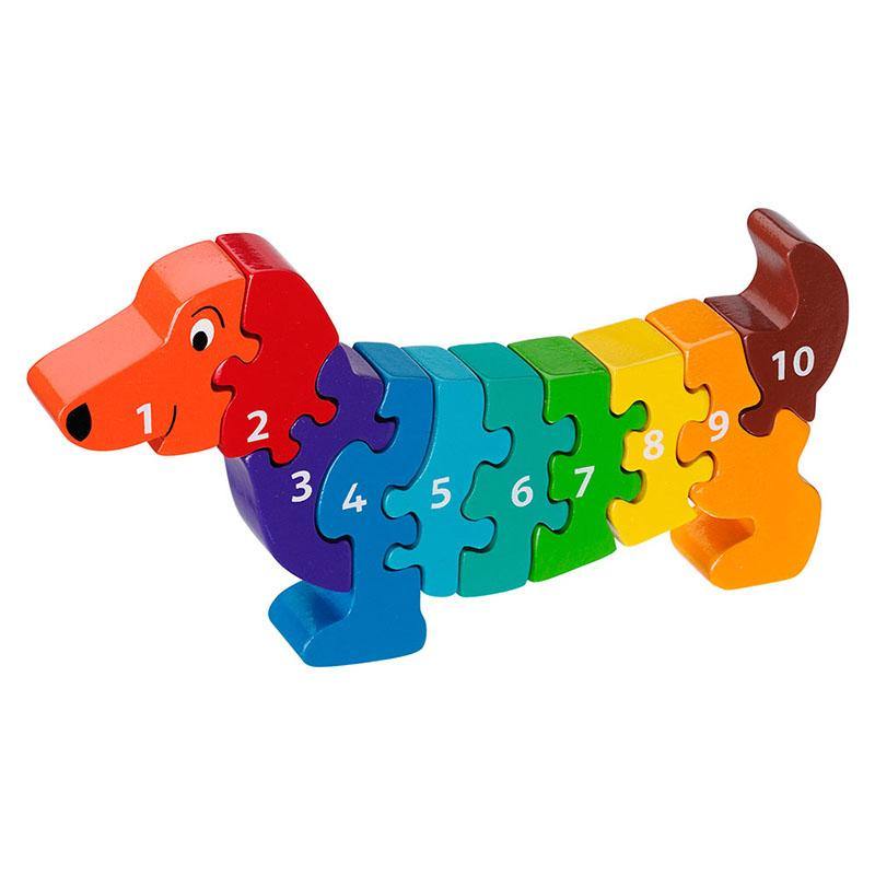 Lanka Kade Dog 1-10 Jigsaw : ScandiBugs