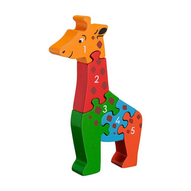 Lanka Kade Giraffe 1-5 Jigsaw : ScandiBugs