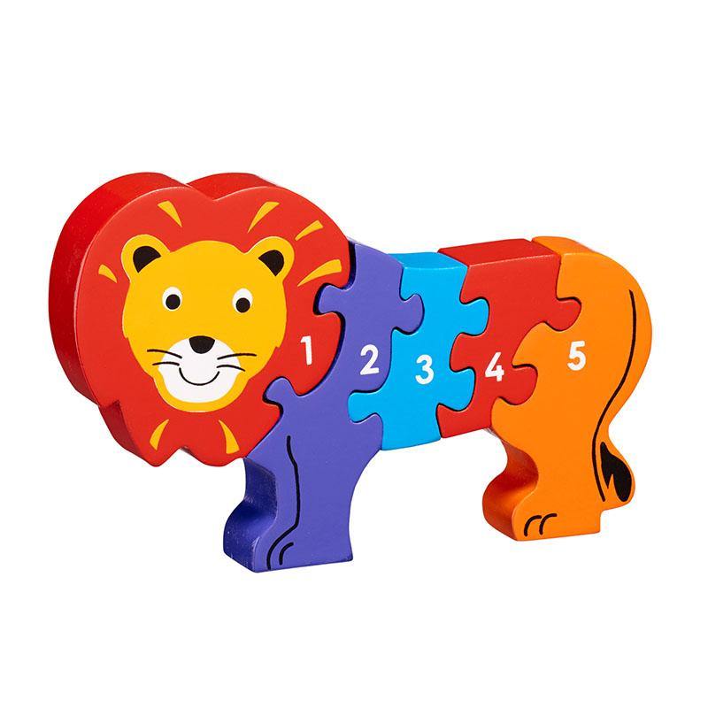 Lanka Kade Lion 1-5 Jigsaw : ScandiBugs