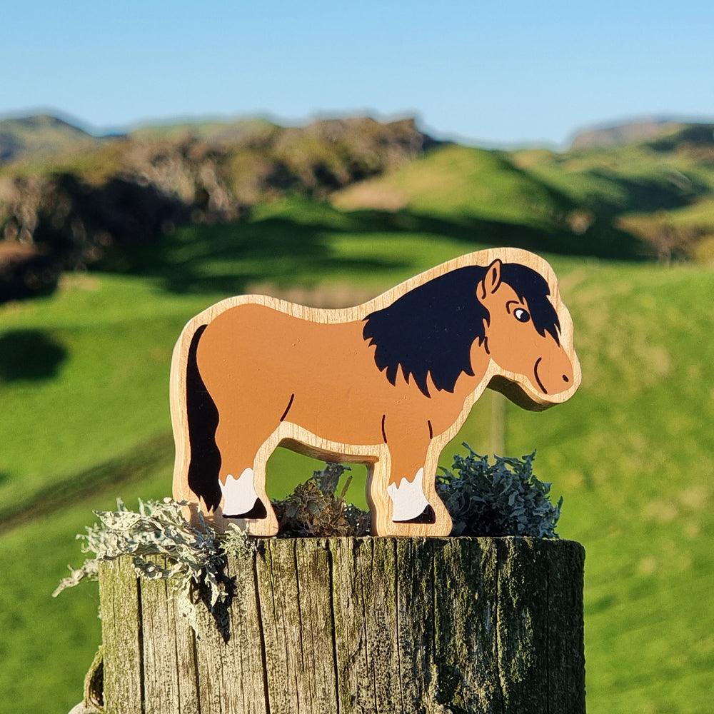 Lanka Kade Natural Brown Shetland Pony - ScandiBugs