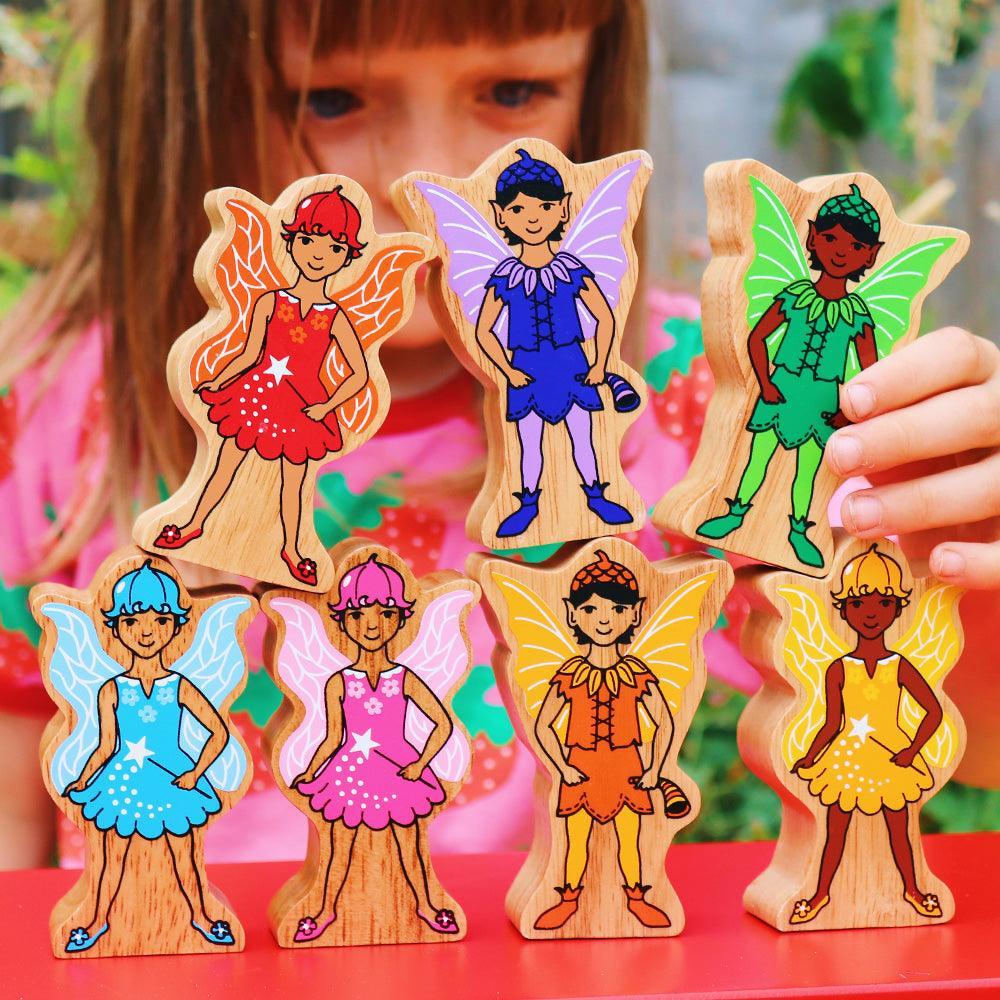 Lanka Kade Rainbow Fairies Playset - Set of 7 - ScandiBugs