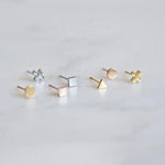 Minimalist Round Hypoallergenic Stud Earrings - ScandiBugs