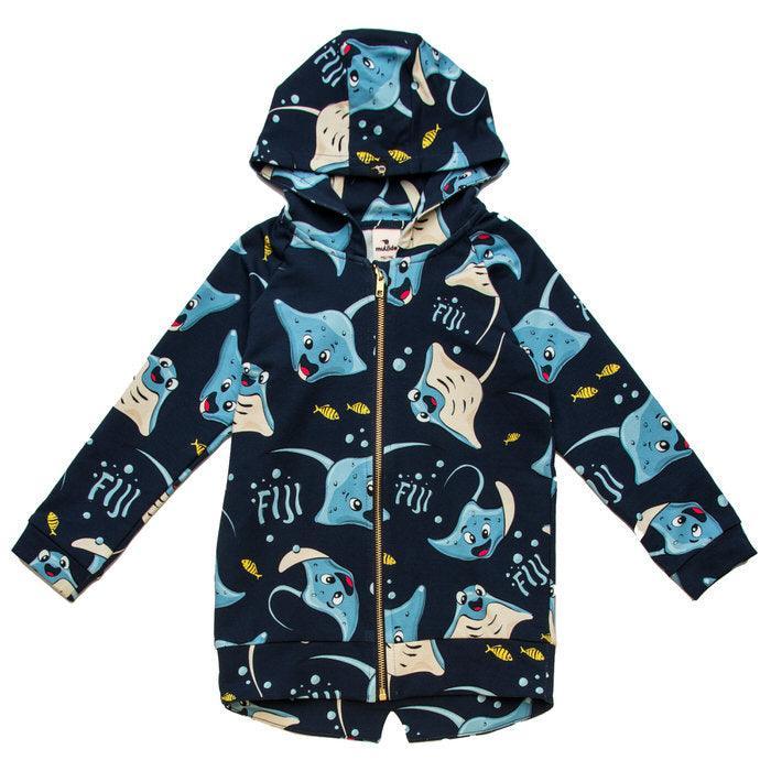 Mullido Navy Rays Hoody - ScandiBugs