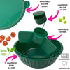 NEW! Yumbox Poke Bowl with 3 Compartment Divider - Various Colours - ScandiBugs