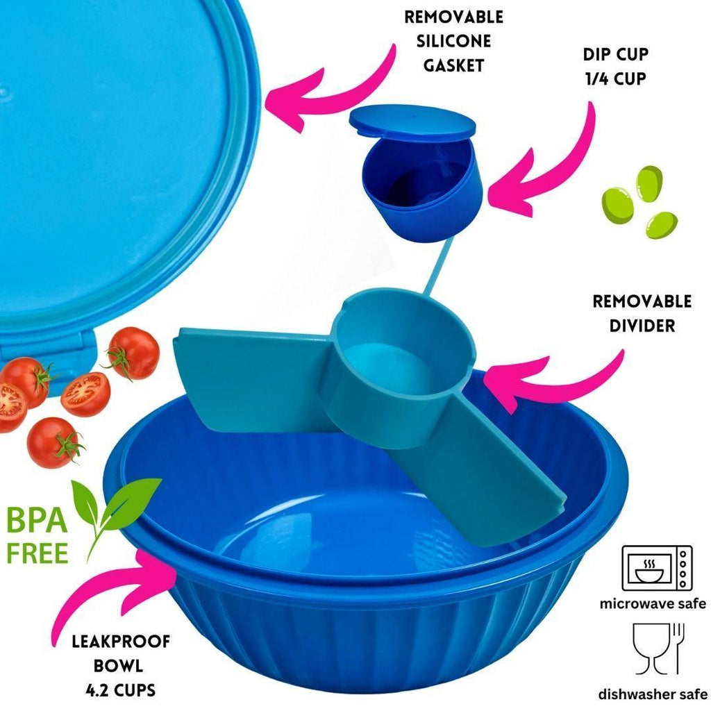 NEW! Yumbox Poke Bowl with 3 Compartment Divider - Various Colours - ScandiBugs