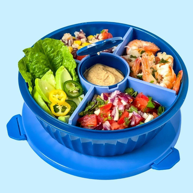 NEW! Yumbox Poke Bowl with 4 Compartment Divider - Various Colours - ScandiBugs