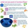 NEW! Yumbox Poke Bowl with 4 Compartment Divider - Various Colours - ScandiBugs