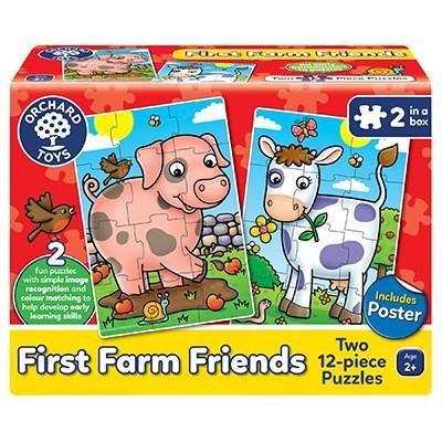 Orchard Toys First Farm Friends Jigsaw Puzzle - ScandiBugs