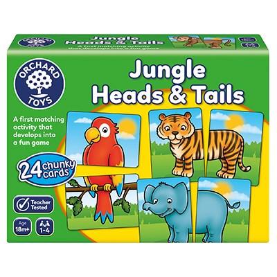 Orchard Toys Jungle Heads & Tails - ScandiBugs