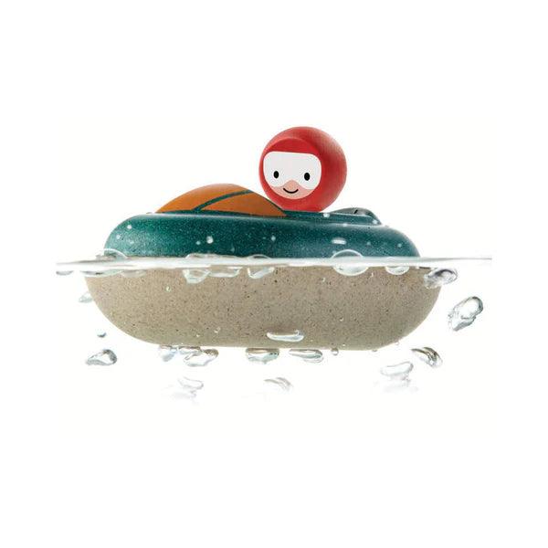 Plan Toys Speed Boat Bath Toy - ScandiBugs