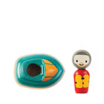 Plan Toys Speed Boat Bath Toy - ScandiBugs