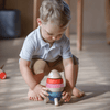 Plan Toys Stacking Rocket - Orchard Collection : ScandiBugs