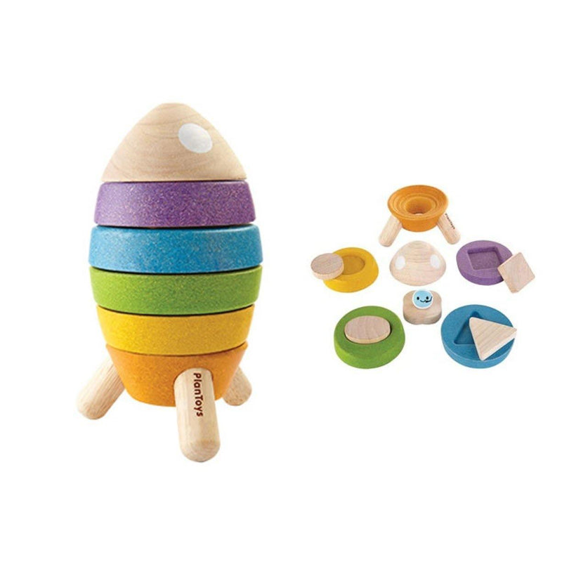 Plan Toys Stacking Rocket : ScandiBugs