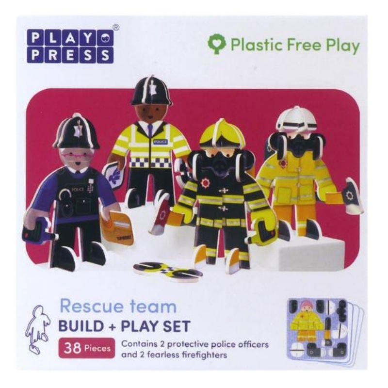 Playpress Rescue Team Eco-Friendly Character Playset : ScandiBugs