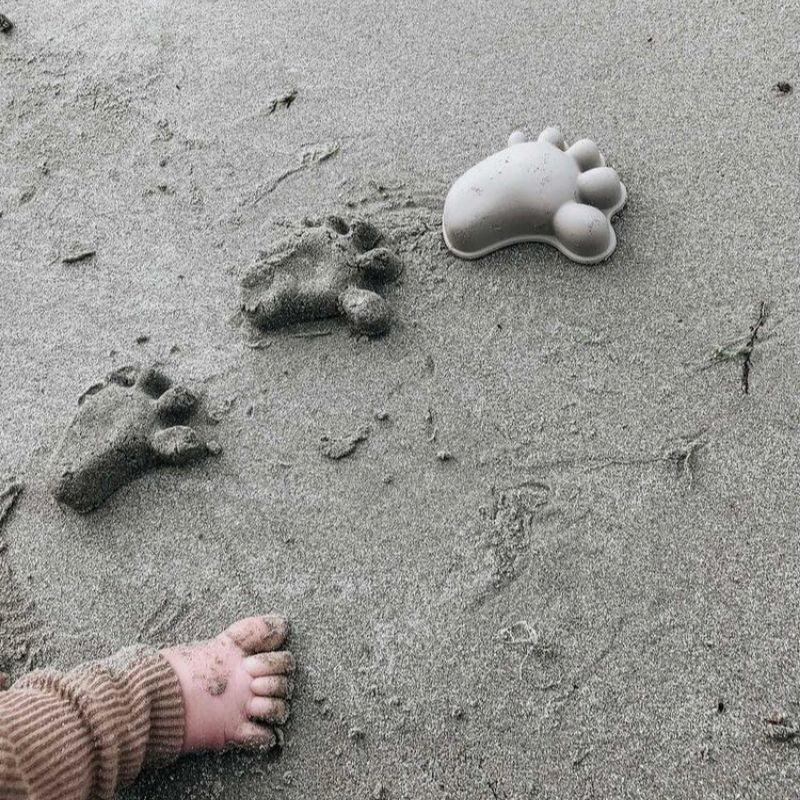 Scrunch Sand Moulds Set - Footprint : ScandiBugs