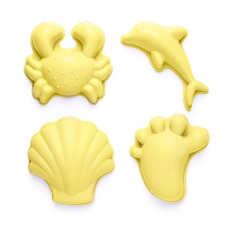 Scrunch Sand Moulds Set - Footprint Lemon : ScandiBugs