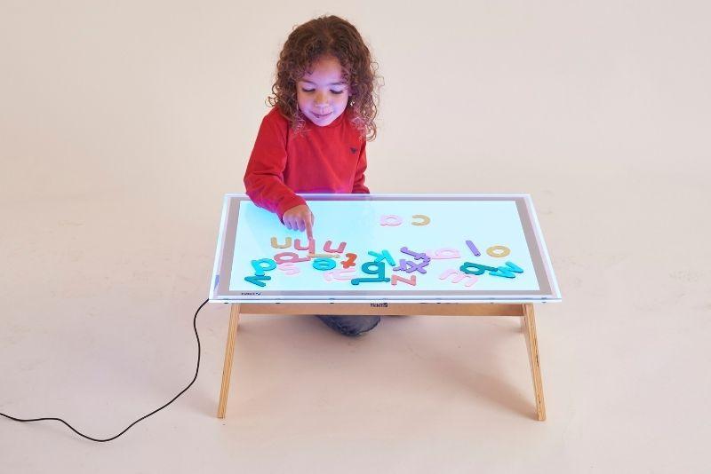 TickiT A2 Colour Changing Light Panel and Table Set : ScandiBugs