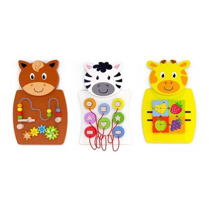 TickiT Animals Activity Wall Set - Set of 3 : ScandiBugs