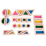 TickiT Rainbow Block Set - Pack of 24 : ScandiBugs