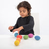 TickiT Rainbow Wooden Eggs - Pack of 7 : ScandiBugs