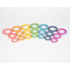 TickiT Rainbow Wooden Rings : ScandiBugs