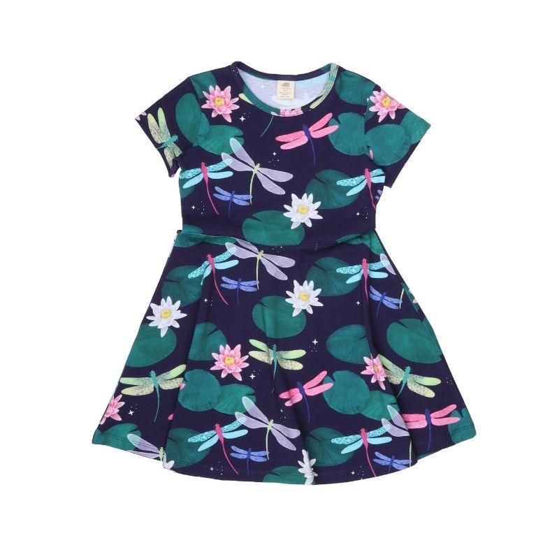 Walkiddy Colourful Dragonflies Spin Dress : ScandiBugs