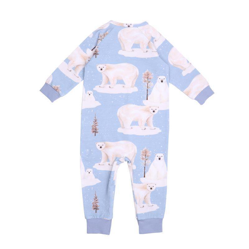 Walkiddy Polar Bear Family Rompersuit (Long Sleeve & Full Length) : ScandiBugs