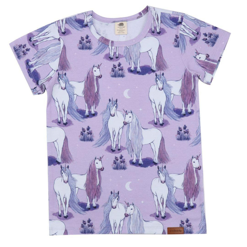 Walkiddy Unicornland Short Sleeve T-Shirt - ScandiBugs