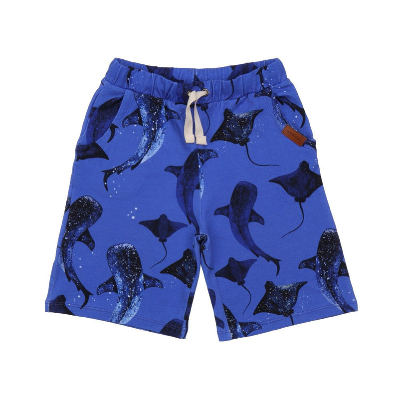 Walkiddy Whales & Eagle Rays Shorts : ScandiBugs