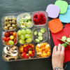 Yumbox Chop Chop - Clear Serving Tray - Square - ScandiBugs