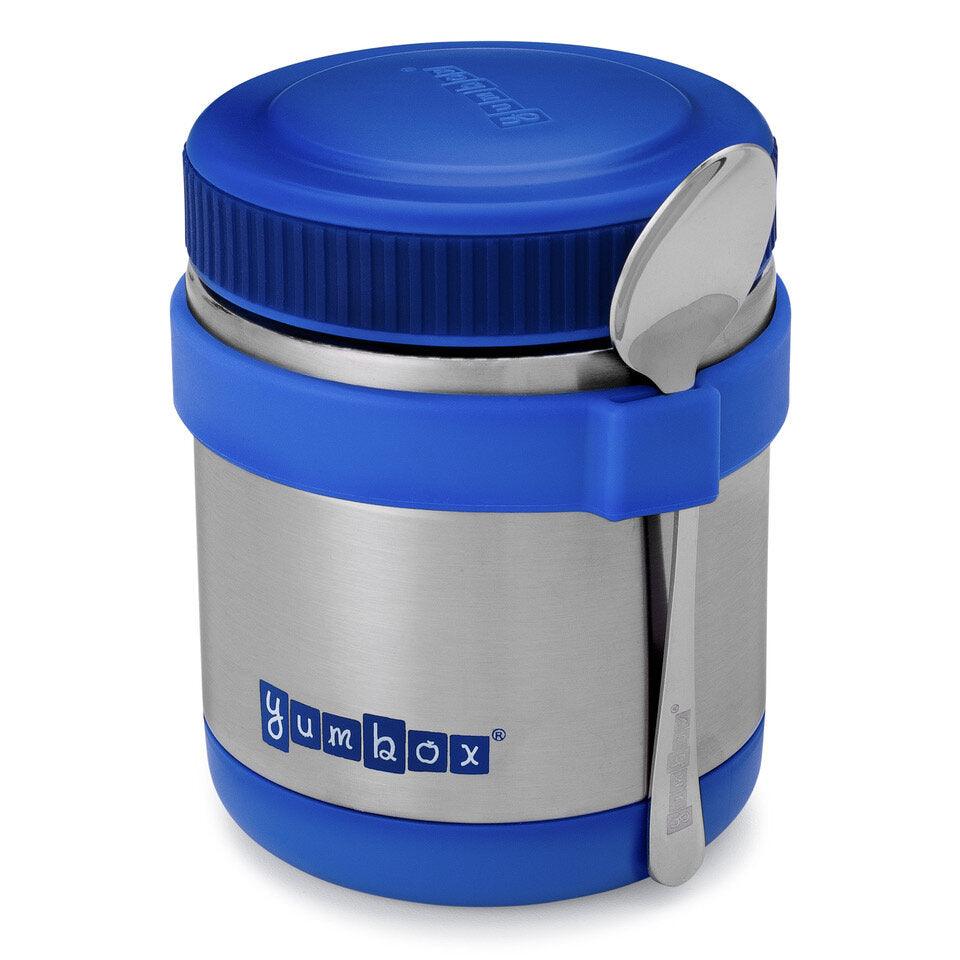 Yumbox Zuppa Thermos Hot Food Jar - Various Colours Neptune Blue with Spoon : ScandiBugs